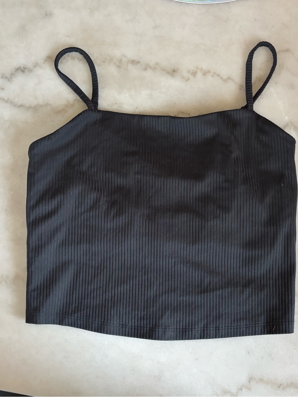 girlfriend collective ribbed crop top